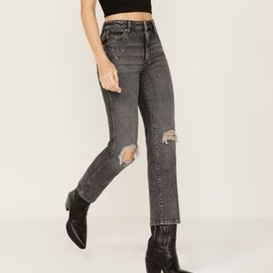 Wrangler wild west high rise strait jean